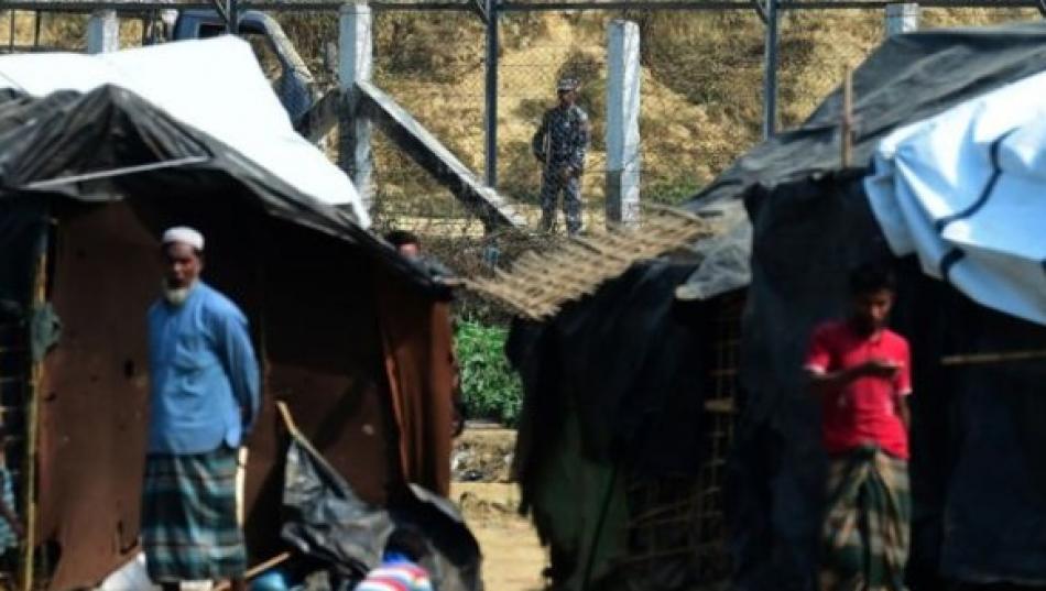 Myanmar allegedly constructing military bases