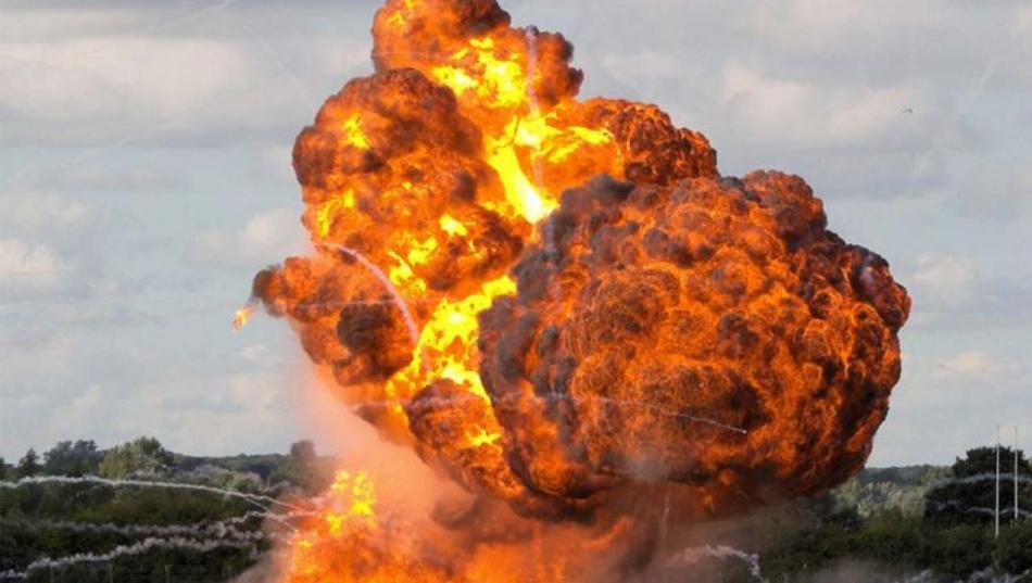 Blast in the shooting of famous actor?