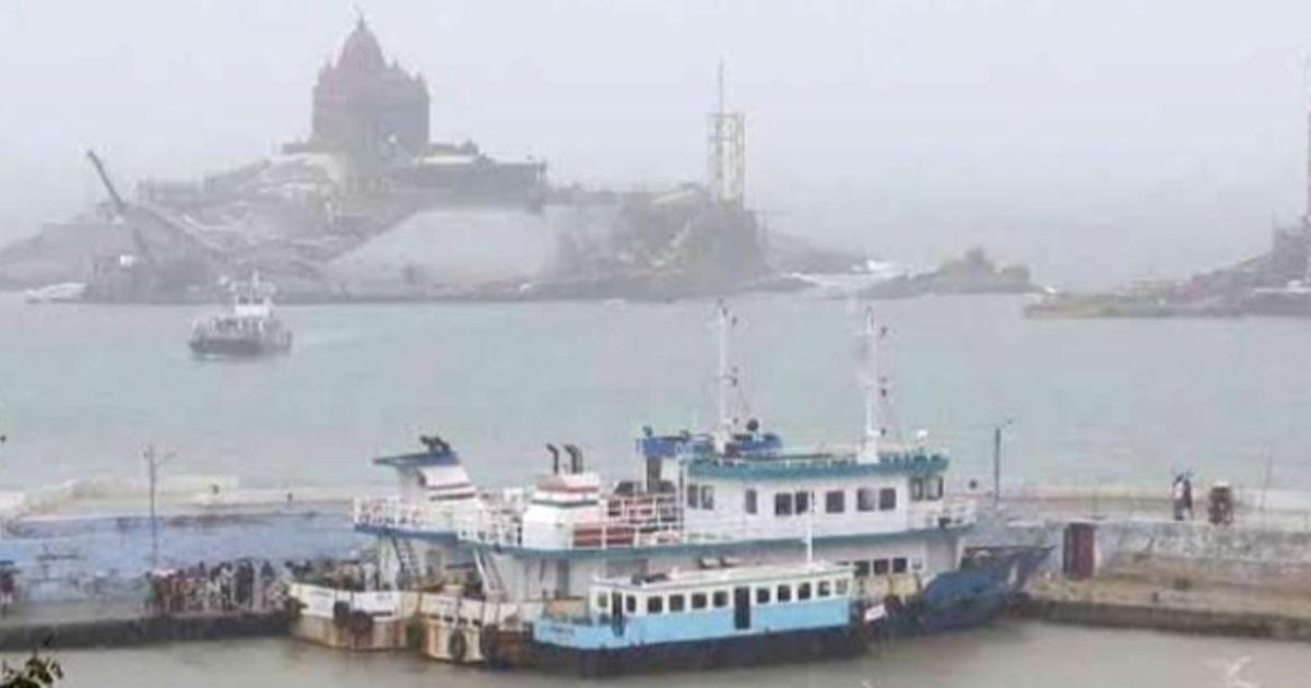 boat-sevice-cancel-todayin-kanyakumari