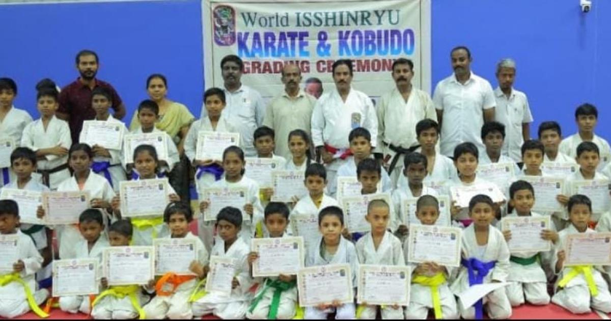 Kanyakumari-Belt-presentation-ceremony-for-karate-players