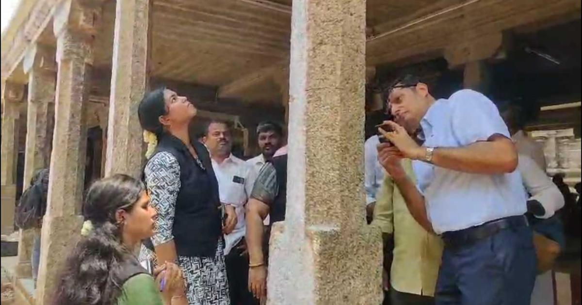 IIT-team-inspects-Kashi-Vishwanath-temple-in-Tenkasi