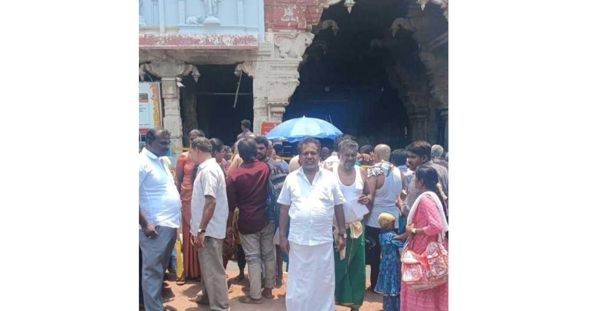 congress-members-special-puja-at-tiruchendur-murugan-to-demand-resignation-of-tamil-nadu-governor