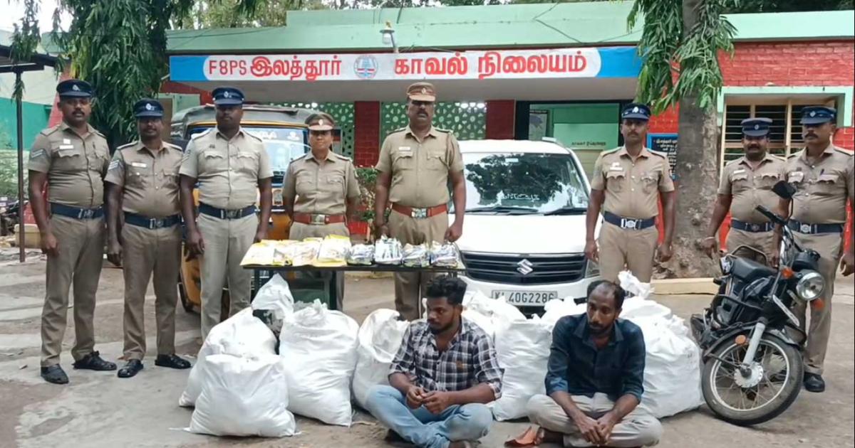 Tenkasi-Man-arrives-from-Kerala-in-luxury-car-to-sell-pan-masala-and-gutkha