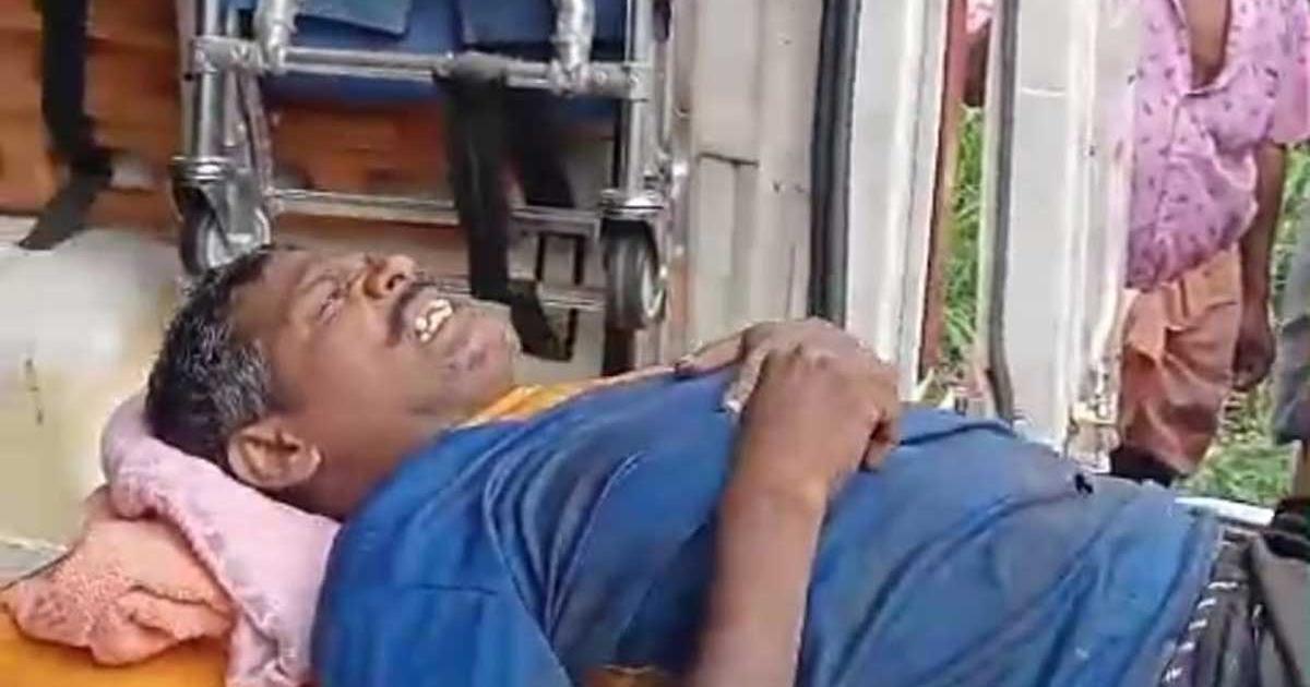 kanyakumari-a-rubber-tapper-was-seriously-injured-after-being-attacked-by-a-wild-elephant-in-the-kodaiyar-area