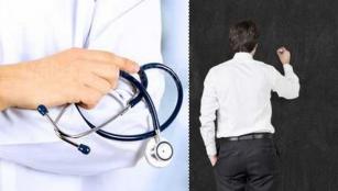 A young doctor who trusts the students