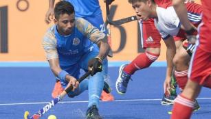  Hong Kong Hockey Team bowed to India