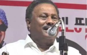 Admk-minister-Dindigul-seenivasan-pronounced-apple-instead-of-mango-in-campaign