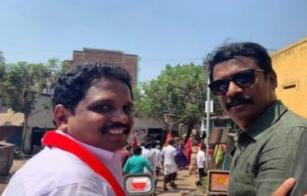 samuthirakani-is-on-election-campaign