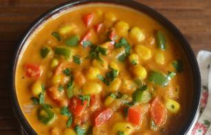 Tasty-Sweet-Corn-Capsicum-Masala-Recipe