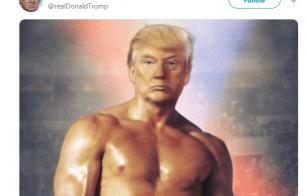 us-president-trump-tweets-photoshopped-bare-chested-photo-amid-health-rumours