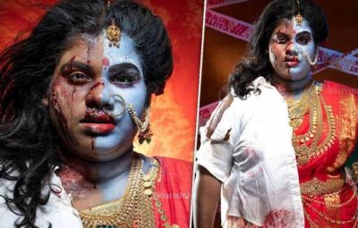 indraja-shankar-photoshoot-for-girl-abuse-awareness