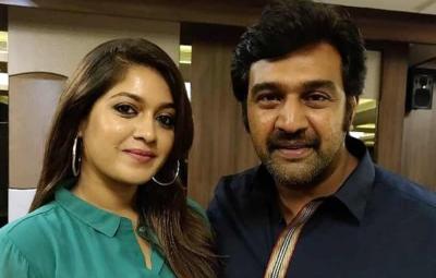 an-gets-a-tattoo-of-chiranjeevi-sarja-s-name