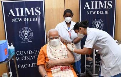 modi-takes-his-second-dose-of-covid19