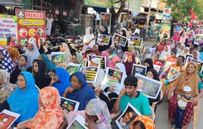 sdbi-party-leader-arrested-protest-held-in-nellai