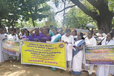 nurses-protest-in-nagerkovil
