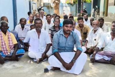 water-problem-issue-in-nellai-district-farmers-protest