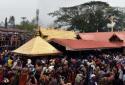 Devotees accumulate in Sabarimala for the Magaravilakku pooja