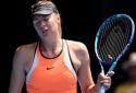 sharapova crashed out of qatar open