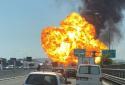 Two people killed in chemical tanker lorry blast in Italy