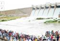 Water opened in Vaigai: flood threat to villagers