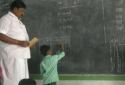Kalasapakkam-mla-panner-selavam-teaches-students-due-to-teachers-strikes