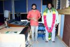 srikanth-deva-celebrated-his-birthday-at-kattil-movie-song-recording