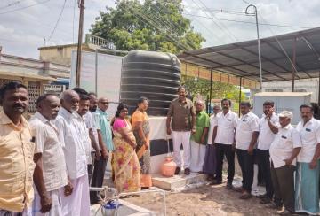 water-tank-in-tisayayanvilai-town-panchayat-town-panchayat-chairperson-jhansi-rani-inaugurated-the-tank