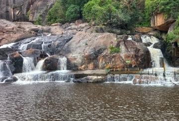 bathing-banned-at-manimutharu-falls-due-to-continuous-rain-water-stagnates-in-salt-plants-in-thoothukudi
