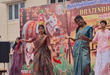 pongal-festival-in-nellai-an-mbbs-student-s-karagattam-performance
