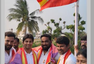 tvk-flag-hoisting-ceremony-at-the-home-of-the-tirunelveli-district-medical-team-organizer