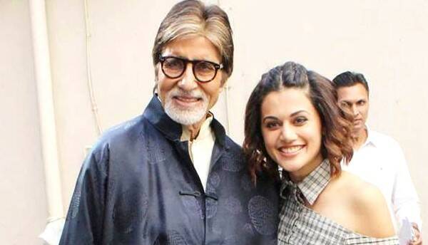 Actress Tapsee-Amitabh Bachchan